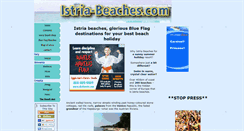 Desktop Screenshot of istria-beaches.com